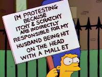 Click to watch 'Itchy & Scratchy & Marge...' (popup) The Simpsons